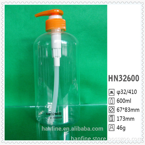 Hanhui brand PET bottle for shampoo/200ml-500ml/empty bottle/shenzhen factory